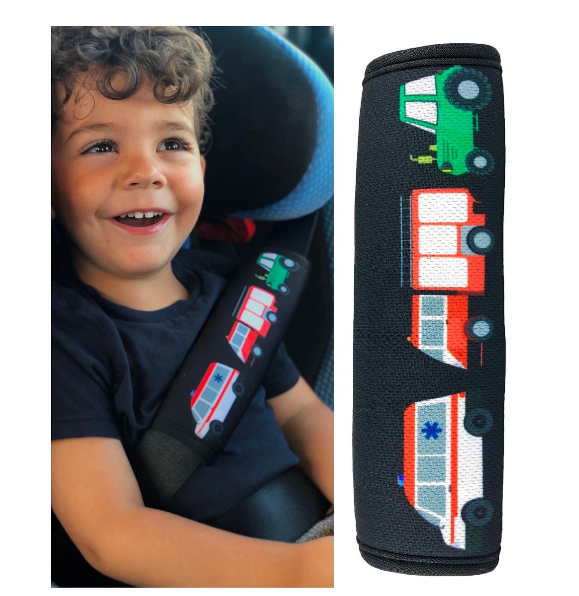Heckbo Auto Gurtschoner Auto-Design 1er Pack