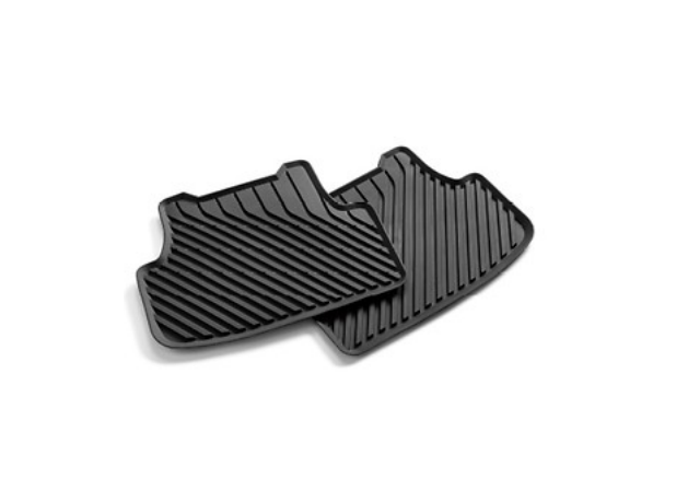 Original Audi A3 Allwetterfußmatten für hinten schwarz 8Y4061511 041